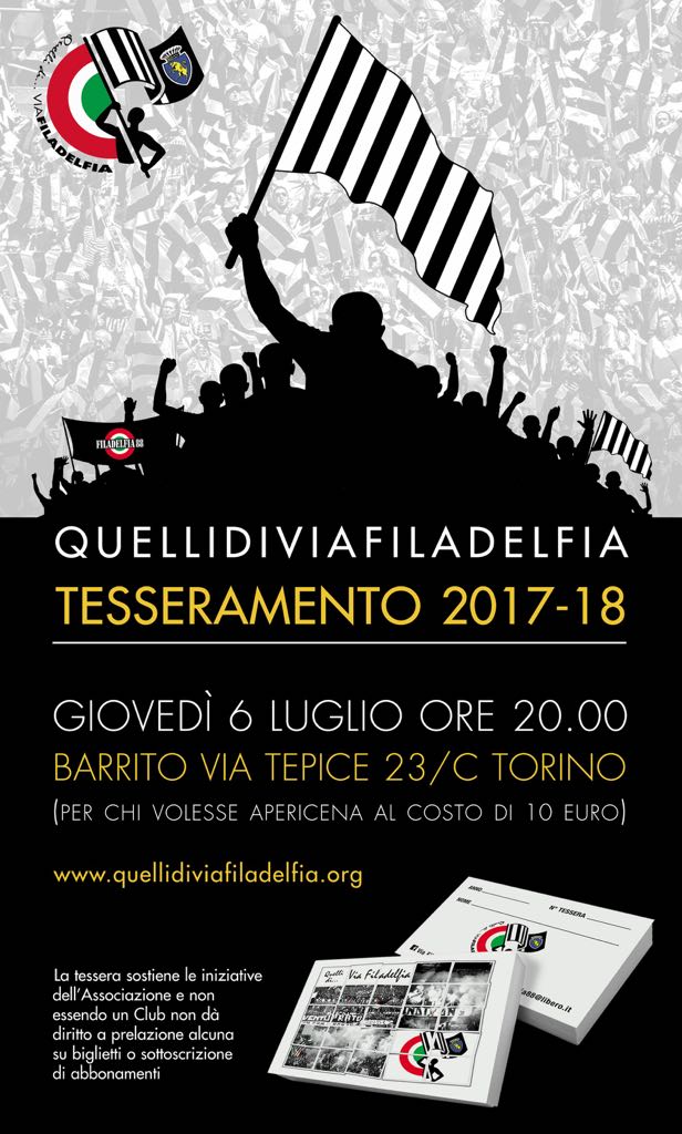 tesseramento stagione 2017/2018