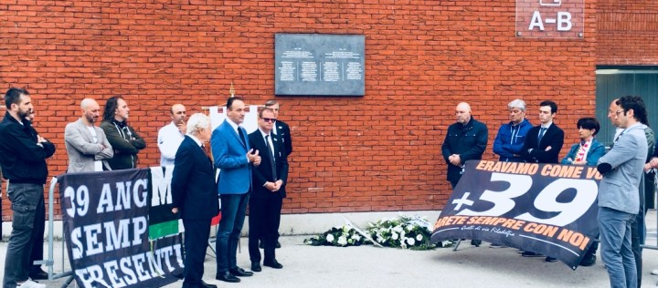 Commemorazione stadio Heysel